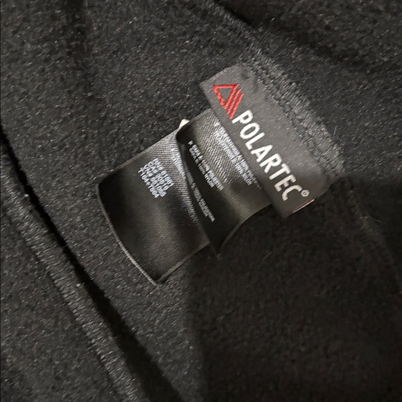 The North Face Girls XL Black Polartec Fleece Full-Zip Jacket | Like New - Picture 7 of 8